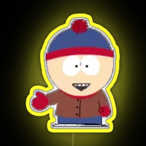 Stan From South Park RGB Neon Sign