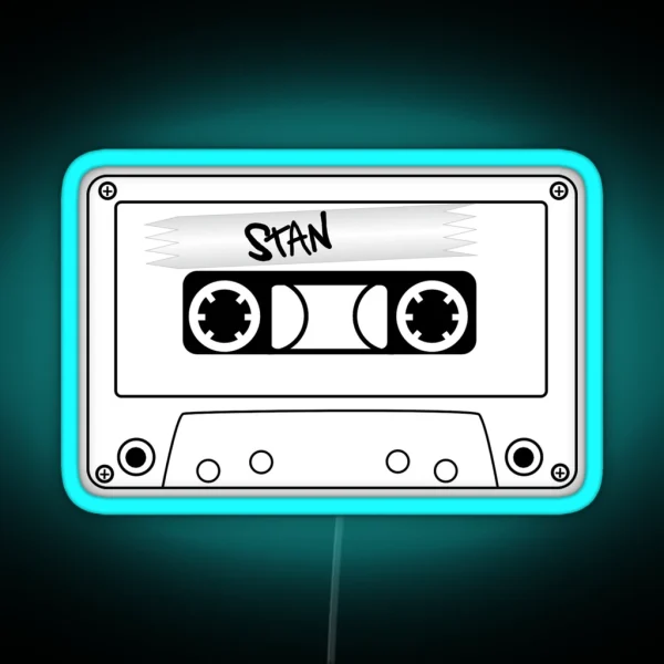 Stan Tape Eminem RGB Neon Sign