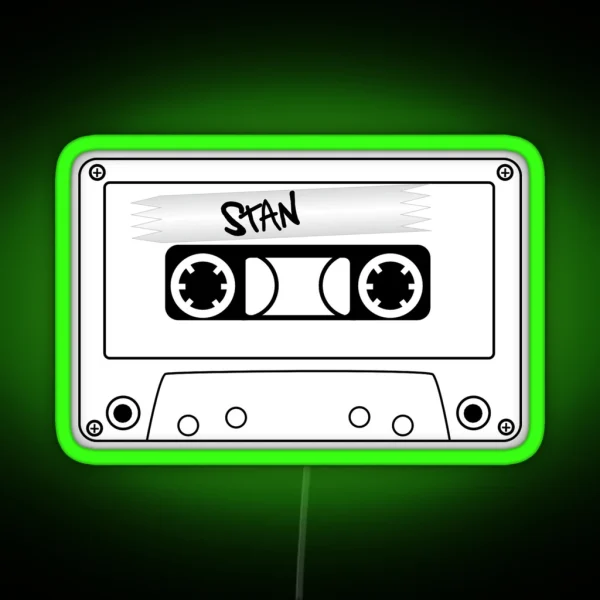 Stan Tape Eminem RGB Neon Sign