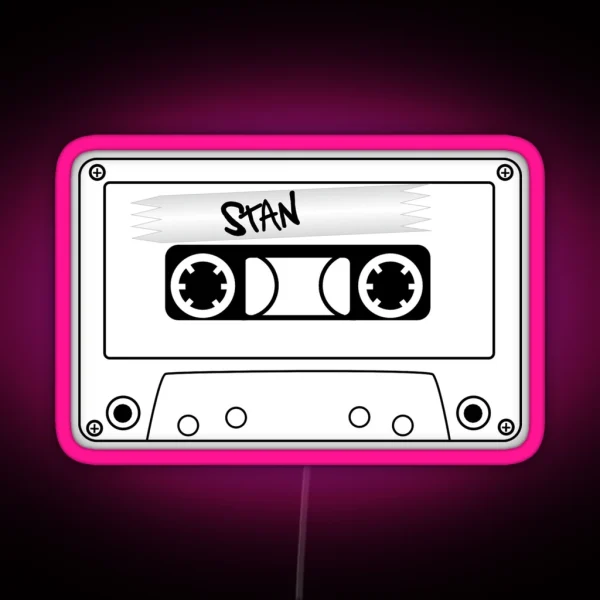 Stan Tape Eminem RGB Neon Sign