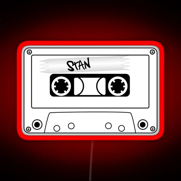 Stan Tape Eminem RGB Neon Sign