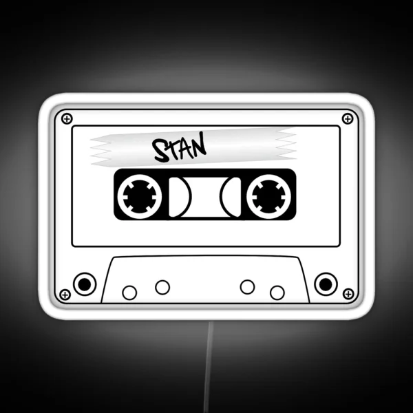 Stan Tape Eminem RGB Neon Sign