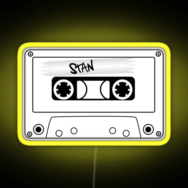 Stan Tape Eminem RGB Neon Sign