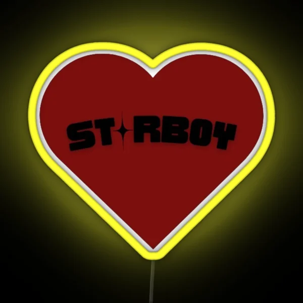 Starboy RGB Neon Sign