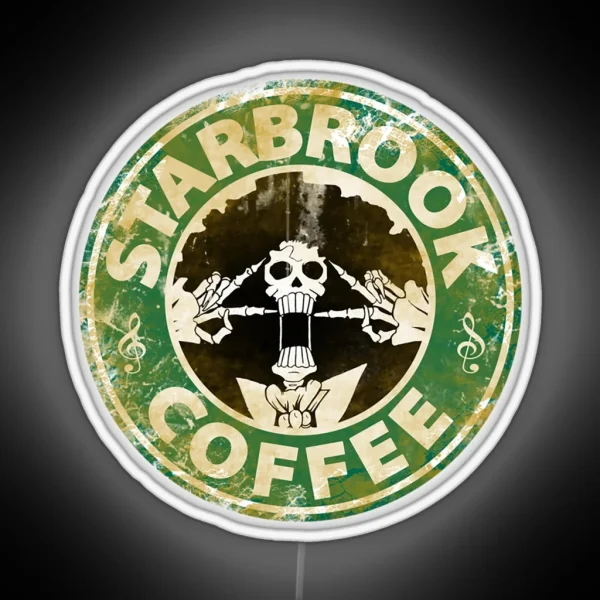 Starbrook Coffee Logo RGB Neon Sign