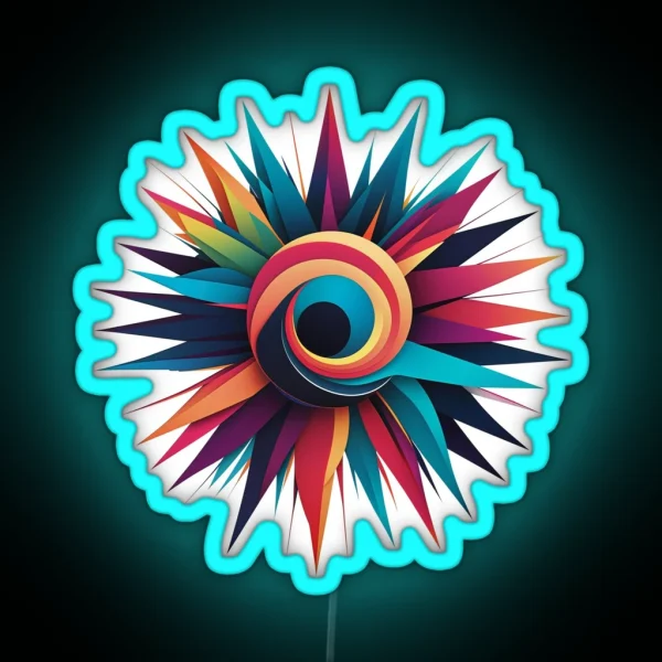 Starburst Creative Chaos RGB Neon Sign