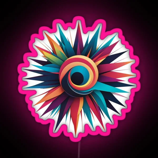 Starburst Creative Chaos RGB Neon Sign