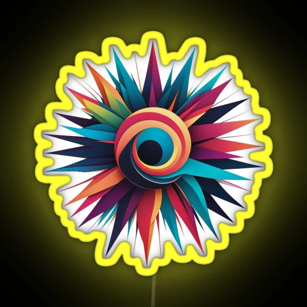 Starburst Creative Chaos RGB Neon Sign