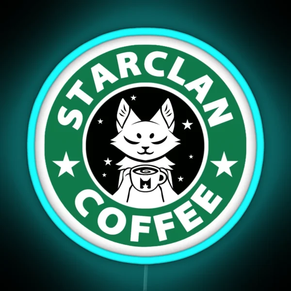 Starclan Coffee RGB Neon Sign