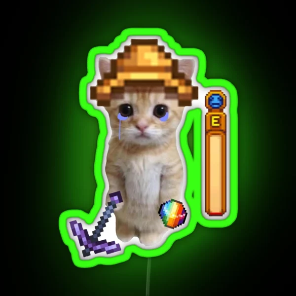 Stardew Valley El Gato RGB Neon Sign