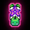 Customizable Stardew Valley themed RGB LED Junimo and Stardrop sign