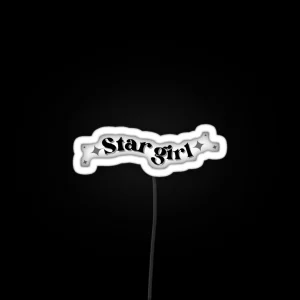 Stargirl Lyrics RGB Neon Sign