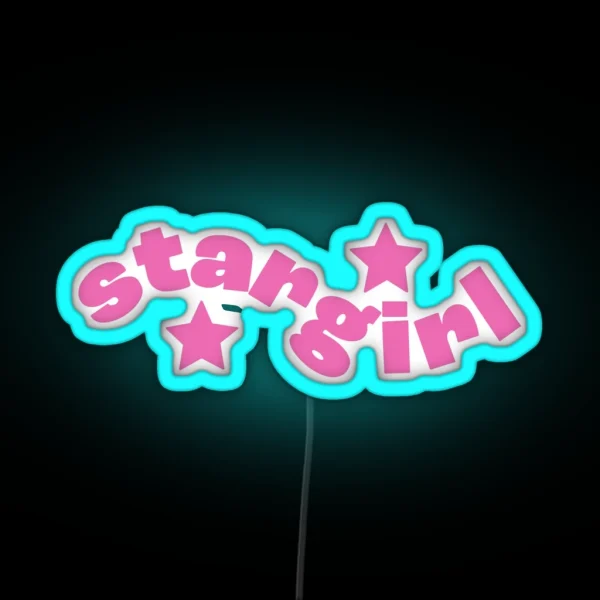Stargirl Pink RGB Neon Sign