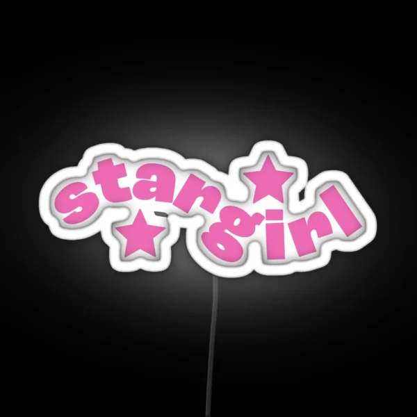 Stargirl Pink RGB Neon Sign