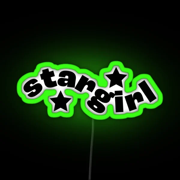 Stargirl RGB Neon Sign