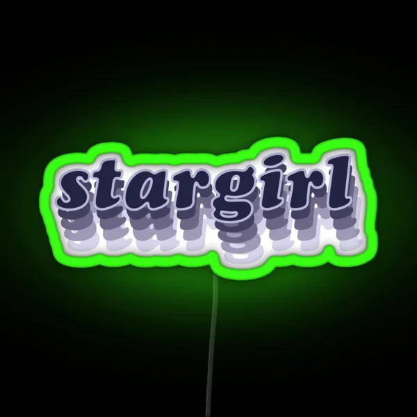 Stargirl RGB Neon Sign