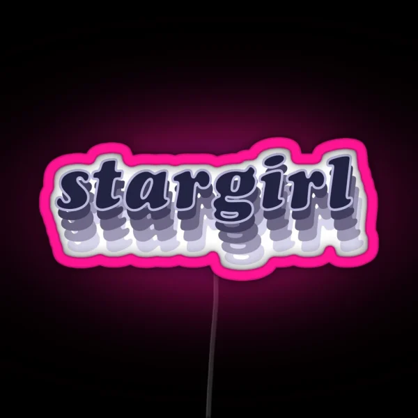 Stargirl RGB Neon Sign