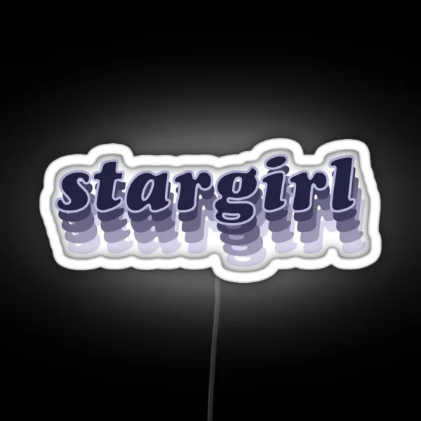 Stargirl RGB Neon Sign