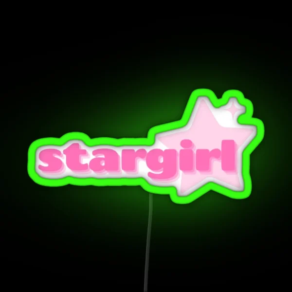Stargirl RGB Neon Sign