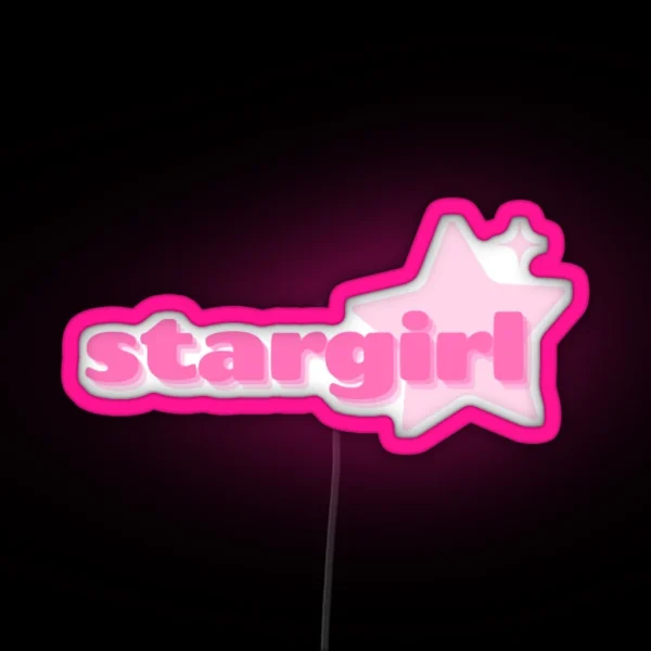 Stargirl RGB Neon Sign