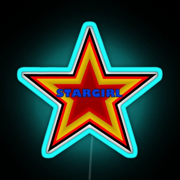 Stargirl RGB Neon Sign