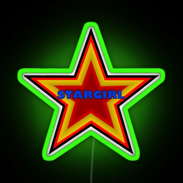 Stargirl RGB Neon Sign