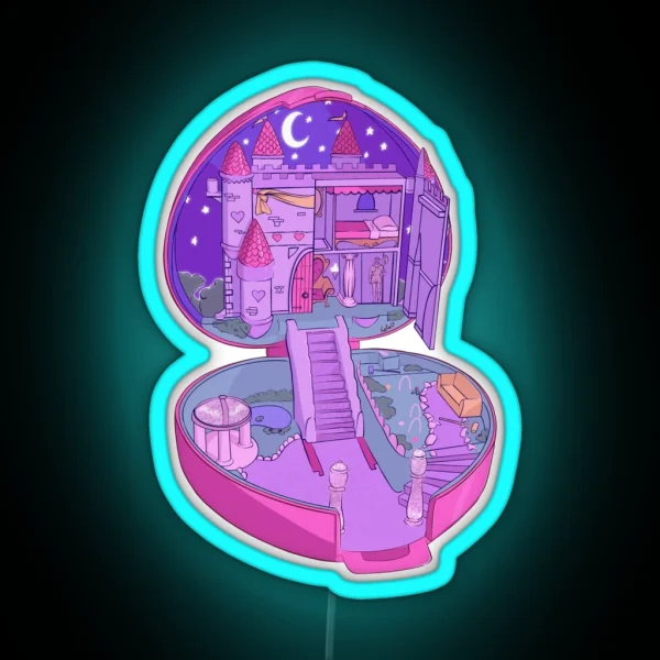 Starlight Castle RGB Neon Sign
