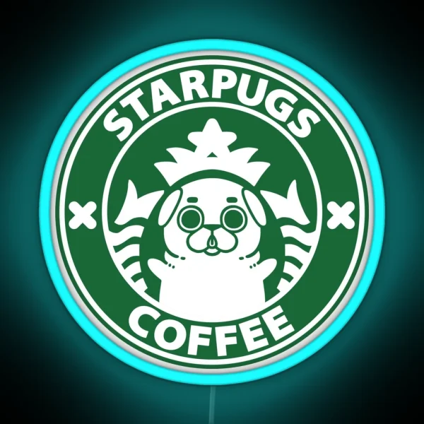 Starpugs Coffee Puglie RGB Neon Sign