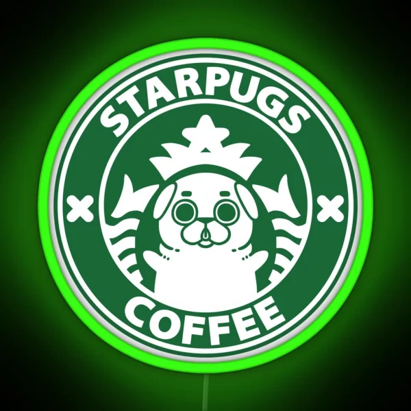 Starpugs Coffee Puglie RGB Neon Sign