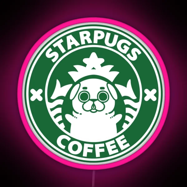 Starpugs Coffee Puglie RGB Neon Sign