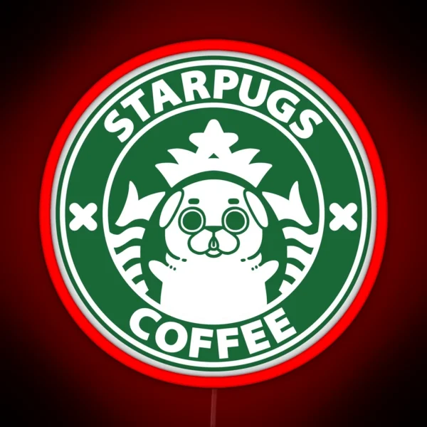 Starpugs Coffee Puglie RGB Neon Sign