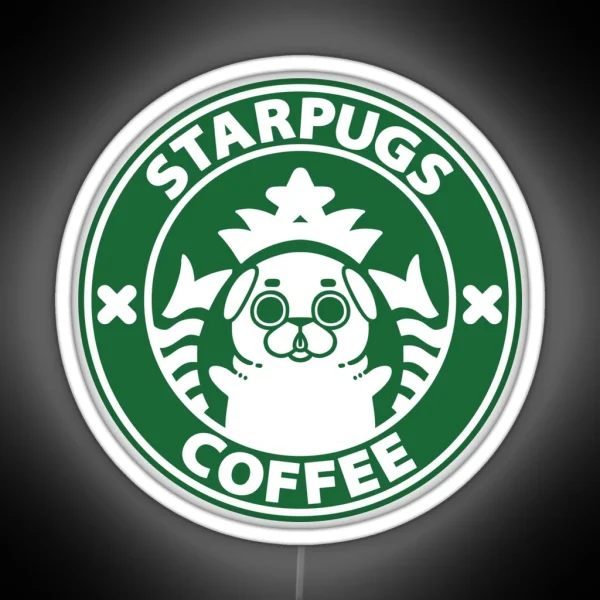 Starpugs Coffee Puglie RGB Neon Sign