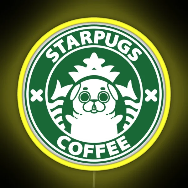 Starpugs Coffee Puglie RGB Neon Sign