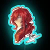 Authentic Genshin Impact Starring Diluc RGB Colorful Neon Sign Decoration