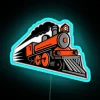 Industrial Chic Decor - Vintage Train Whistle RGB Neon Sign