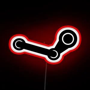 Steam Logo RGB Neon Sign