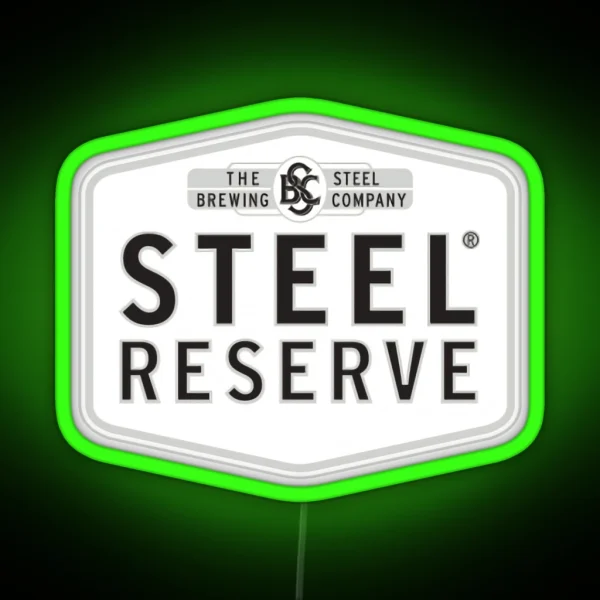 Steel Reserve RGB Neon Sign