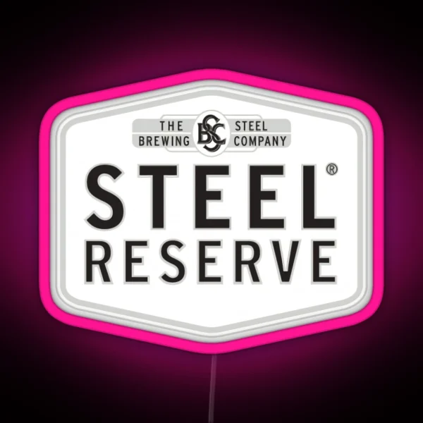 Steel Reserve RGB Neon Sign