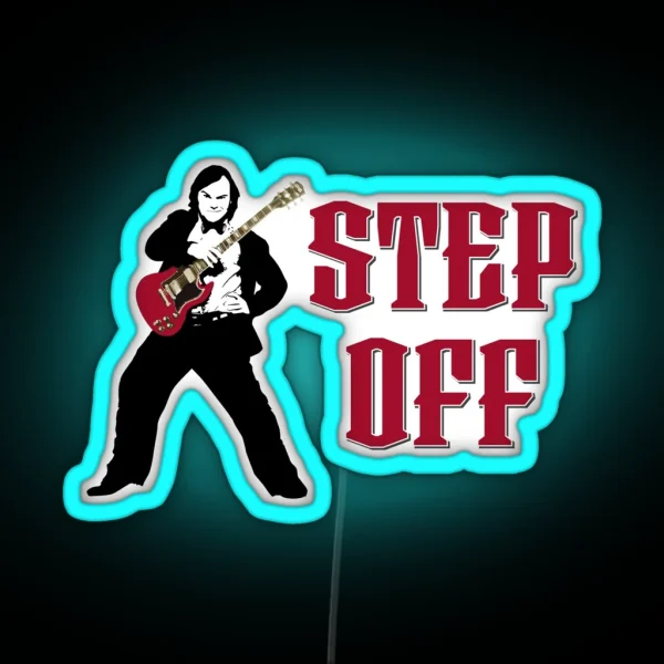 Step Off RGB Neon Sign