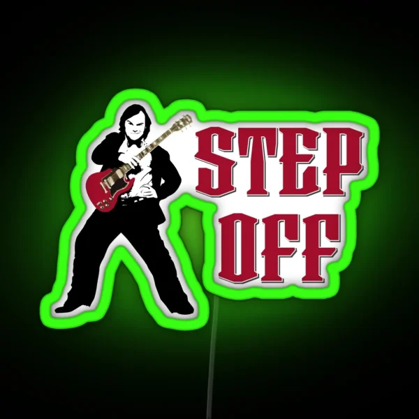 Step Off RGB Neon Sign