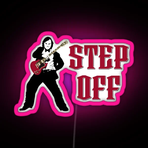 Step Off RGB Neon Sign