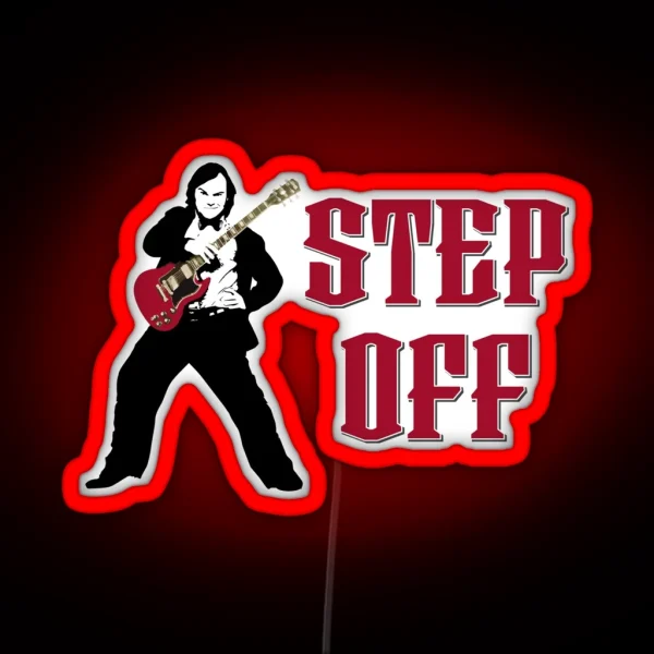 Step Off RGB Neon Sign