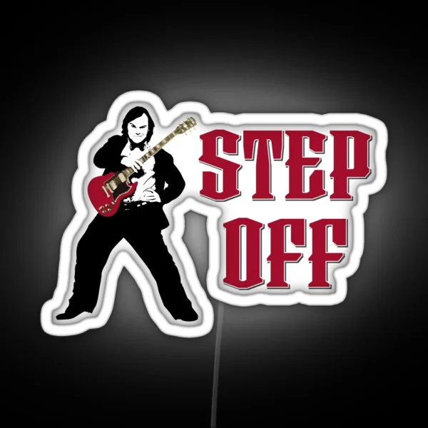 Step Off RGB Neon Sign