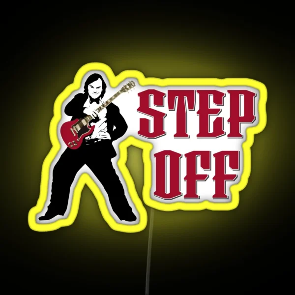 Step Off RGB Neon Sign