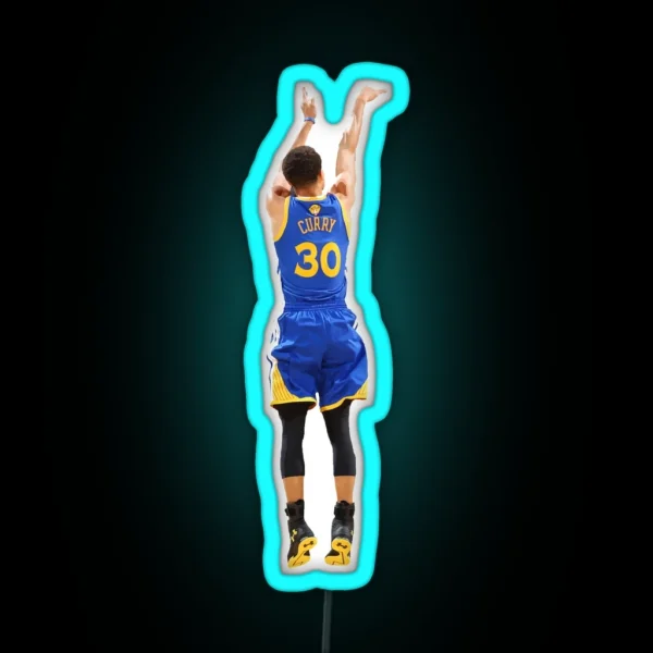 Steph Curry RGB Neon Sign