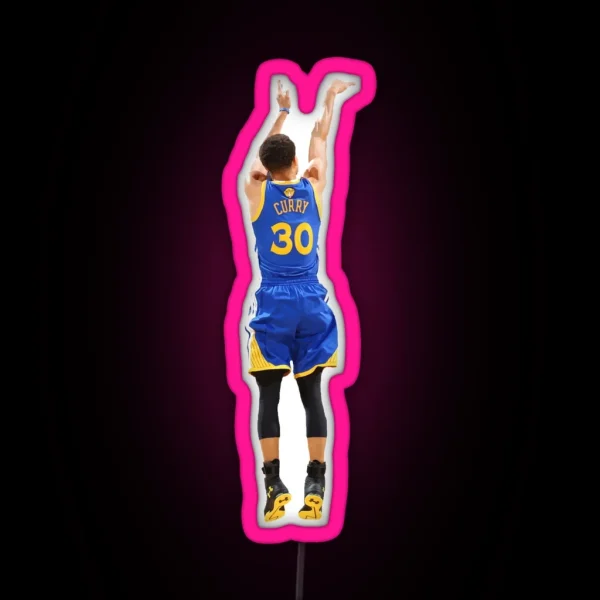 Steph Curry RGB Neon Sign