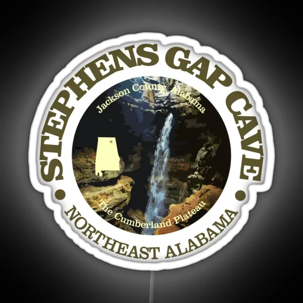 Stephens Gap Cave OBP RGB Neon Sign