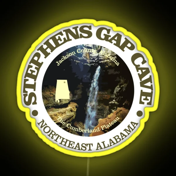 Stephens Gap Cave OBP RGB Neon Sign