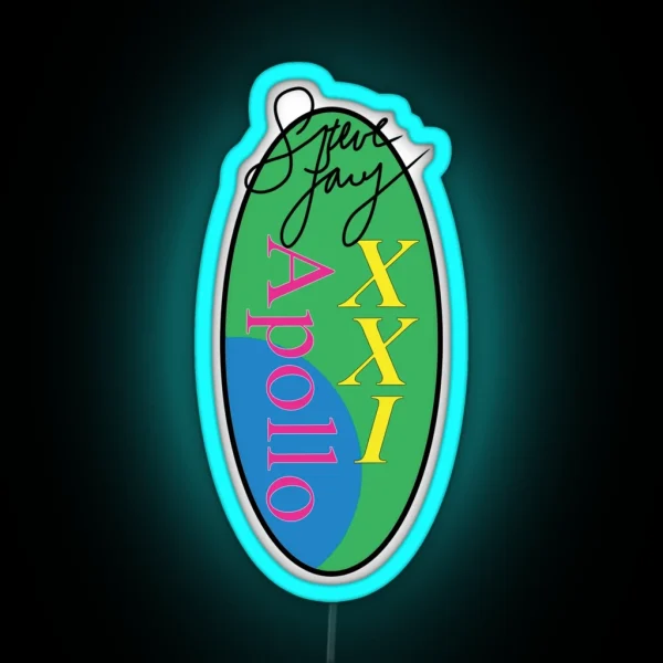 Steve Lacy Apollo 21 Graphic RGB Neon Sign