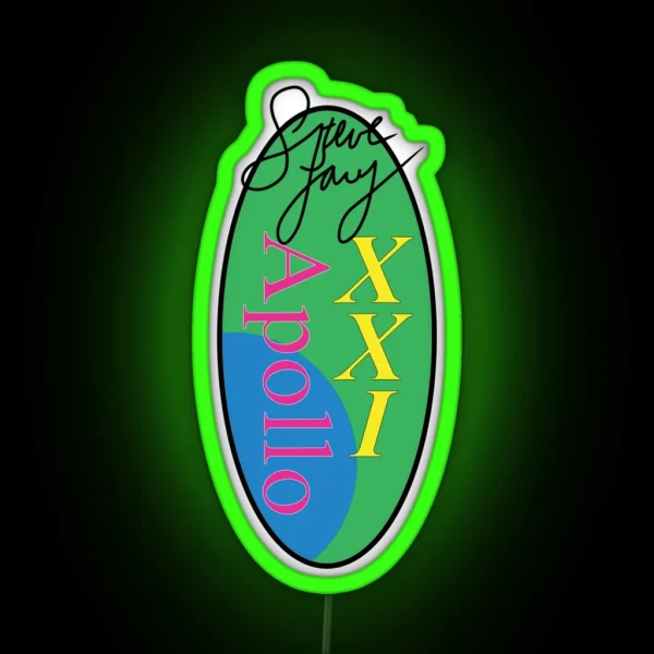 Steve Lacy Apollo 21 Graphic RGB Neon Sign